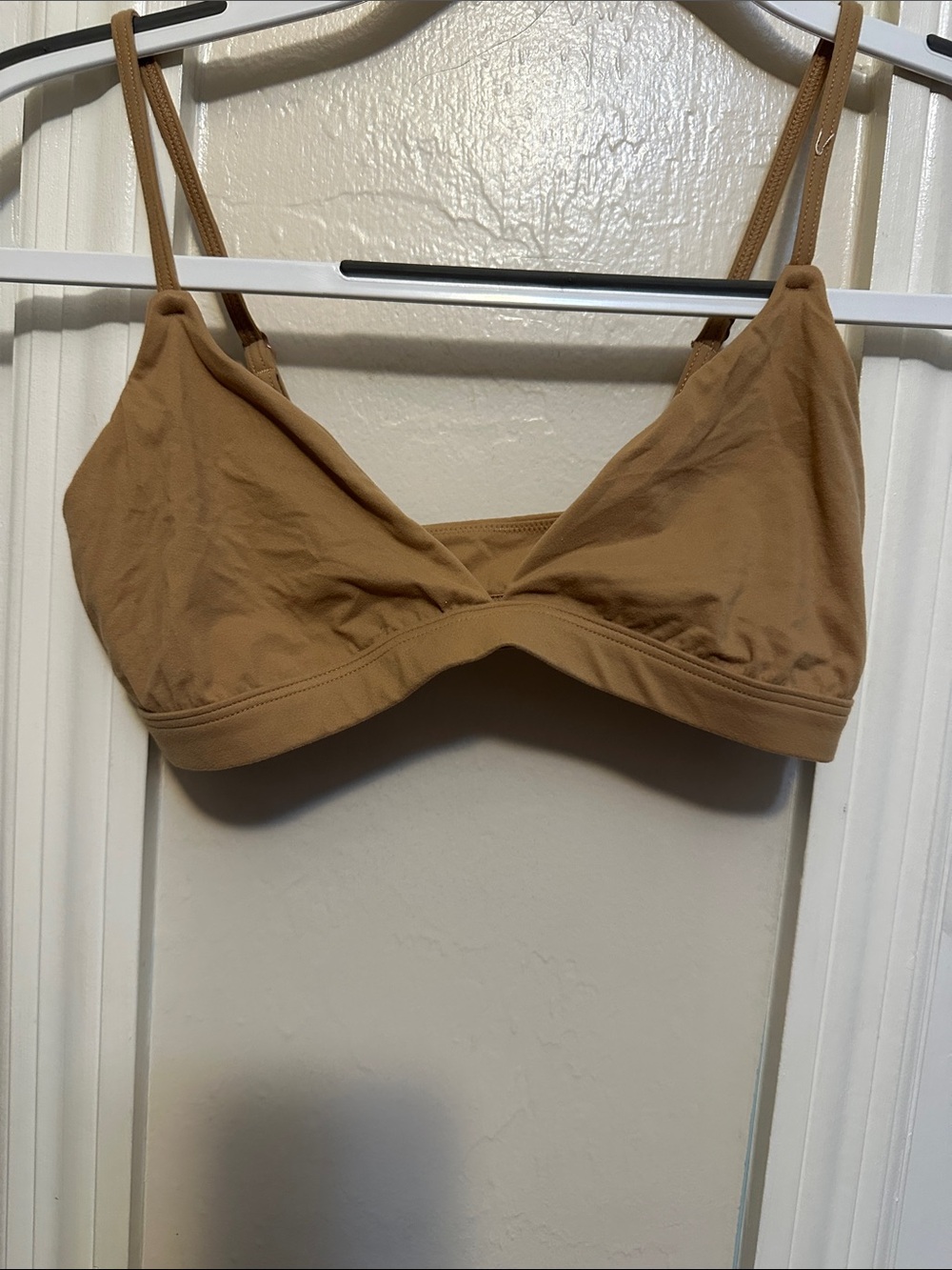 Everyday Wireless Bralette in Tan